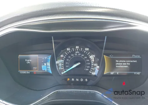 2016 Ford Fusion Se from USA, damaged, VIN 3FA6P0H95GR129683